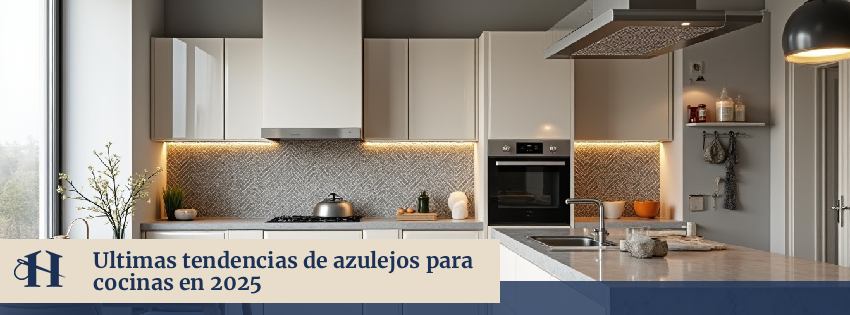 Ultimas tendencias de azulejos para cocinas en 2025